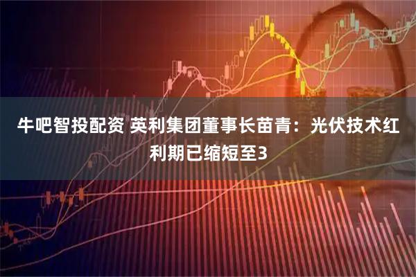 牛吧智投配资 英利集团董事长苗青：光伏技术红利期已缩短至3